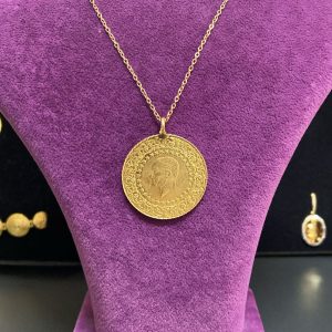 Tam Altınlı Kolye ( Cumhuriyet Altını )