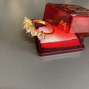 Altın Kaplama Beştaş Yüzük